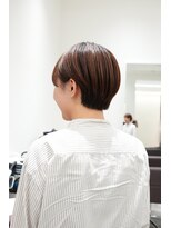 エスカーラ 町田(THE ESCALA) マッシュショート前髪長めハンサムショート黒髪ショー ト