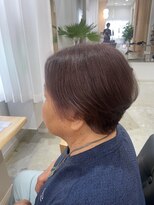 コネクション(conexion)&nbsp;ピンクベージュ×ショート