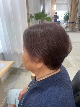 コネクション(conexion) ピンクベージュ×ショート