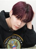シースルーマッシュダウンパーマ韓国マッシュニュアンスパーマ