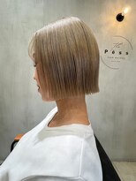 ペスヘアメゾン(Pess hair maison)&nbsp;ハイトーン×ミニボブ