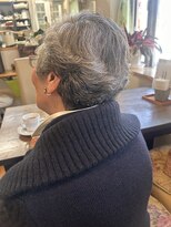 サロン ド シルク オリーブグレー/ヘーゼルベージュ/暗めカラー/ココアブラウン