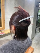 ハップヘアー(hap hair)&nbsp;ツーウェイスタイル　結ぶとボブになります