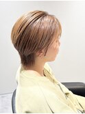 ハンサムショート/ショートレイヤー/マッシュウルフ
