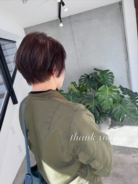 エムドットヘアーサロン(M. hair salon) 【栗本浩司】大人ショートボブ