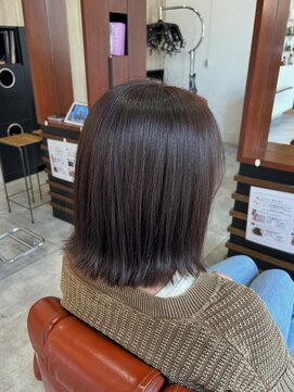 ナップヘアー NAP hair 切りっぱなしボブ