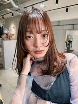 シンス 銀座(since)&nbsp;小顔似合わせカット/レイヤーカット/ミルクブラウン【銀座駅】