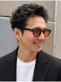ツイストスパイラルパーマ/スパイキーショート/ツーブロック