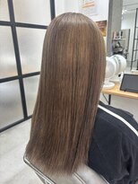 テーラヘアー 石岡店(TELA HAIR)&nbsp;1ブリーチで作るミルクティーベージュ