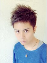 ピチカート(pizzicato) 『スマートモヒカンショート』×『シルバーアッシュ』