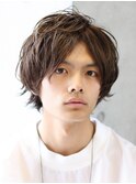 【mailo】セミウェット×センターパート×無造作×マッシュ