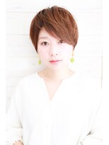 オーシャン(Ocean)&nbsp;[OCEAN Hair&Life]大人可愛い☆ベリーショート☆ことりベージュ