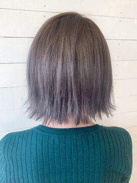 ルノン フィージュ(LUNON fieju) 【LUNON fieju】外ハネ×シルバー