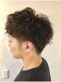 【ARCH 竹田】ソフトツイストパーマ 刈り上げショート