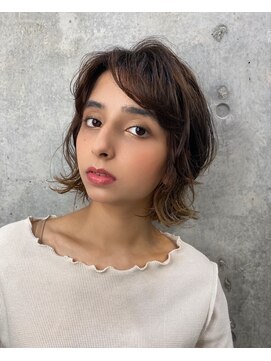 ユアーズヘア 神楽坂店(youres hair) 大人可愛い☆シースルー☆ナチュラル外はねボブ