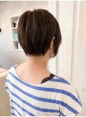 福山市 丸みエアリーショートボブなら人気キャアリーcaary