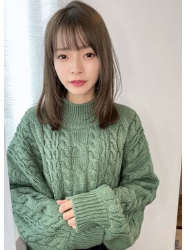 サフィール(Saphir) Saphir☆かわいいナチュラルミディアム「似合わせカット」