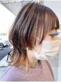 大人なニュアンス☆ネオウルフ×インナーカラー