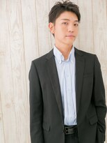 トニーアンドガイメン ホテル京阪仙台店(TONI&GUY MEN)&nbsp;マットブラウンCOOLなツーブロック刈り上げショートc