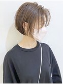 【松戸　ムラマツ】大人ショート前下りボブ刈り上げ秋冬