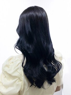 モルニ(MORNI) ネイビーブルー_ヌナボブ チャンモリ ボブルフ