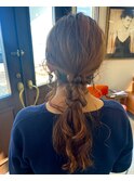 ポコポコヘアアレンジ☆お呼ばれにも♪