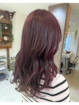 セレスト 三宮店(CELESTE) ブリーチなし☆ピンクバイオレット