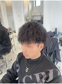 メンズカット×パーマ【岡山】【倉敷】【パーマ】