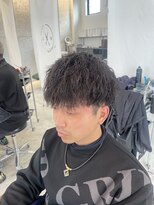 ストゥー(StueW.)&nbsp;メンズカット×パーマ【岡山】【倉敷】【パーマ】