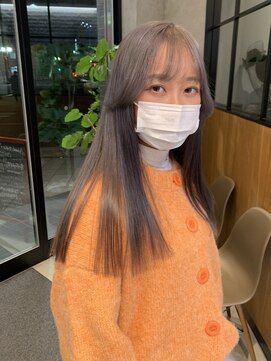 ロンドエニカ 大宮(Lond enika) シルバーベージュ グレージュ ケアブリーチ 【大宮美容室】