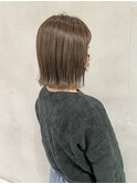 切りっぱなしボブ　20代30代40代ヘア 小顔 大阪ボブ 梅田