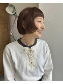 seek オン眉ボブ