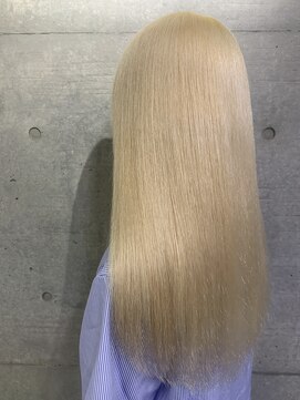 ザ ドット(THE DOT) ケアブリーチ2回 抜きっぱなしブリーチ 抜きっぱなし