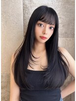 ロンドアリシア 金山(Lond Alexia)&nbsp;イヤリングカラー 縮毛矯正 韓国風 ダブルカラー 髪質改善_4319