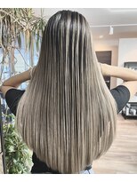 ヴィフ 大船(VIF)&nbsp;バレイヤージュ/ハイライト/ダブルカラー/ケアブリーチ/ボブ