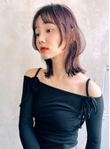 Liberte銀座 オトナ姫ミディアム×ピンクラベンダーベージュ