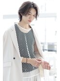 10代20代シルバーカラーのナチュラルウルフ