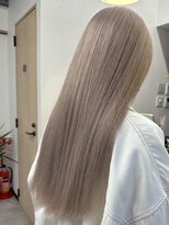 リノショアーズ 元町店(RINOSHORES)&nbsp;透明感カラー★ダブルカラーブリーチミルクティーベージュ