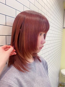 ブランニュー オーバー 難波店(Brandnew over) レッドブラウン