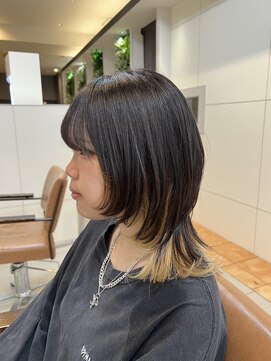 ソワンドゥブレス 大日店 (soin de brace) #小顔ウルフカット