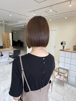 シェノン 夙川(CHAINON)&nbsp;髪質改善/黒髪/小顔/ボブウルフ/ワンレン/ネビージュ