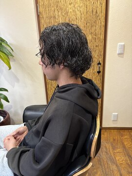 モア美容室 スパイラルパーマ