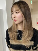 サロンドジョー(salon de joe) 【井上】レイヤーカット韓国顔まわりフェイスレイヤー横浜