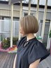 【魅惑の透明感カラー☆】ダブルカラー＋トリートメント　(SOM大館)