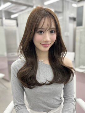 フォンズ(FONS) オリーブベージュ ベージュカラー ブリーチなし