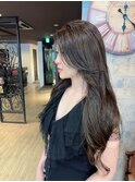 ロングレイヤー×髪質改善トリートメントで紫外線対策