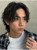 初めてのパーマでも◎ラフな質感が人気のシャドウパーマ