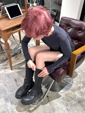 メゾン 心斎橋店(Maison) くすみピンクカラー