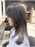 地毛ハイライト