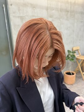 ソルトウォーター(SALT WATER) オレンジカラー　ダブルカラー